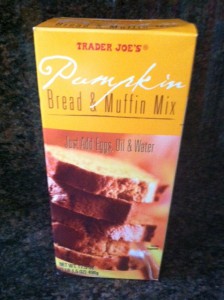 Trader Joe's Pumpkin Bread and Muffin Mix