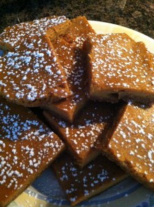 Pumpkin Pie Bars