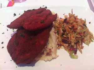 Red Velvet Fried Chicken