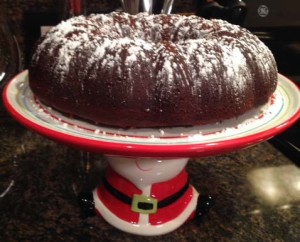 Old-Fashioned Chocolate Buttermilk Poundcake