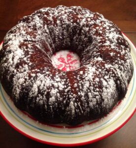 Old-Fashioned Chocolate Buttermilk Poundcake