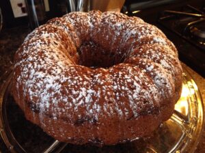 American Pecan Chocolate Coffee Cake