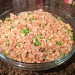 Farro with Prosciutto & Peas